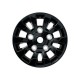 16 x 7 - Sawtooth style alloy wheel for DEFENDER - Black