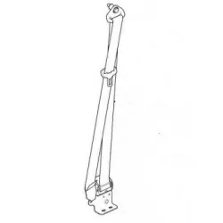 DEFENDER TD4 seat belt assy RH N1