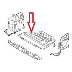 Lower shield freelander2