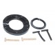 Oil seal kit assembley rear main 2.25 petrol and diesel