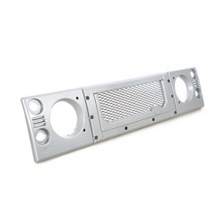 Kit calandre + entourages de phare KBX pour DEFENDER - Noir + grille inox