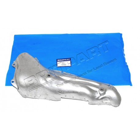 Heat shield left hand outer manifold for P38 V8