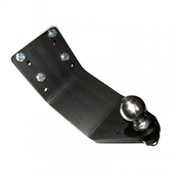 Support boule d'attelage réglable en hauteur