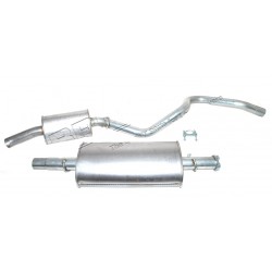 Middle +rear silencer for 200tdi Range rover classic