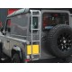 Defender 90/110 grey roof access ladder