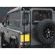 Defender 90/110 black roof access ladder