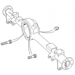 DEFENDER 90 axle ROVER type case - GENUINE