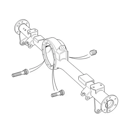 DEFENDER 90 axle ROVER type case - GENUINE