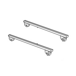FREELANDER 1 5 doors roof cross bars - GENUINE