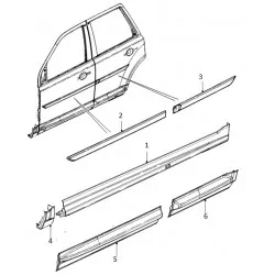 FREELANDER 2 rocker molding LH