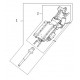 Colonne de direction partie haute de RANGE ROVER L322 - GENUINE