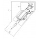 Colonne de direction partie haute de RANGE ROVER L322 - GENUINE