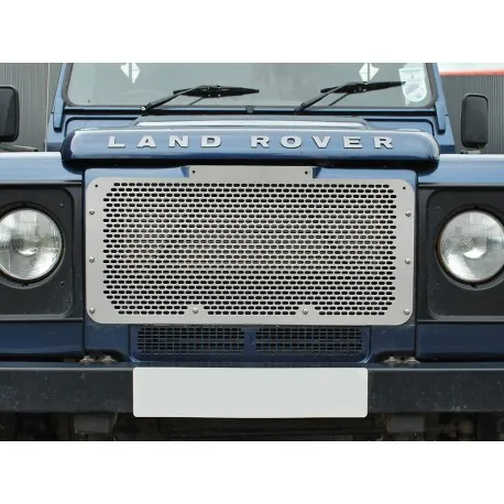 Grille de calandre centrale inox - DEFENDER