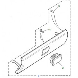 FREELANDER 1 cover glove compartment smokestone