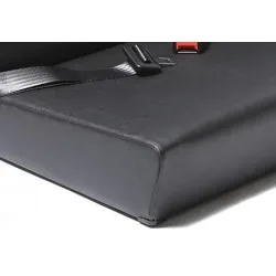 SERIES 2A BLACK VINYL outer front seat base - EXMOOR TRIM