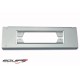 Defender anodised aluminum license plate holder