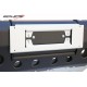 Defender anodised aluminum license plate holder