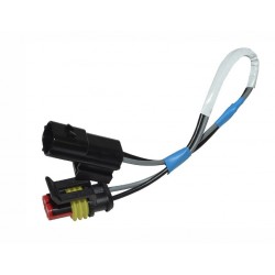 DEFENDER rear fog light - reverse clear - 95 mm - wiring - OEM