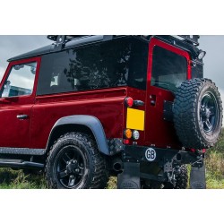 DEFENDER 90 fixed tinted panoramic windows