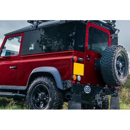 DEFENDER 90 fixed tinted panoramic windows