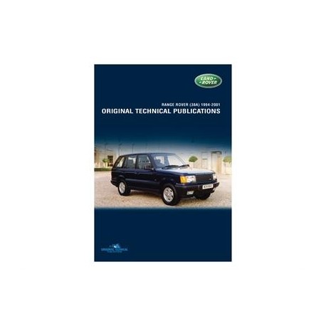 RANGER ROVER P38 original technical publications DVD