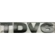 Badge de hayon TDV6 brunel chrome de DISCOVERY 3 - GENUINE