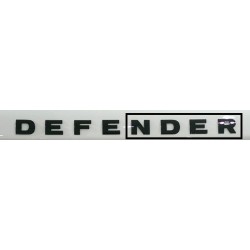 NDER of DEFENDER bonnet decal - GENUINE