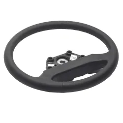 Volant cuir noir 48 cannelures - genuine