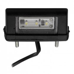 Universal white LED number plate lamp