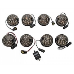Smoked led light kit for Defender and series