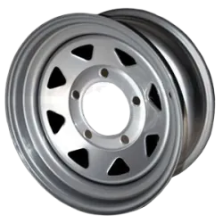 jante tole triangular grise 7x16 - defender/discovery 1/range rover classic