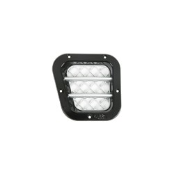 Grille d'aération latérale côté gauche DEFENDER - Santorini Black Premium