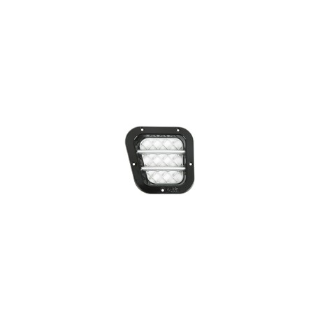 Grille d'aération latérale côté gauche DEFENDER - Santorini Black Premium