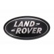 BLACK AND SILVER LAND ROVER OVAL BADGE POUR L322/RRS/EVOQUE