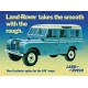 Land rover Series 2A Blue 3D metal sign 30x40cm