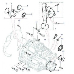 contacteur de feux de recul de freelander1 td4 boite manuelle adaptable UMB100100