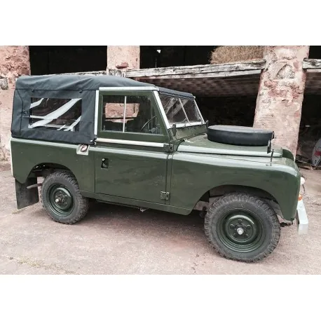 SERIES 2/2A/3LR 88 inches and full black canvas with side panel