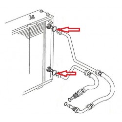 Oil Cooler Pipe O-Ring Single