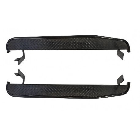side steps with rubber tread suitable for defender 90