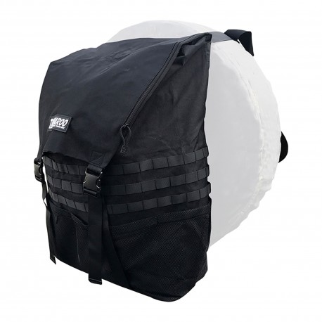 trasharoo spare tire trash bag black