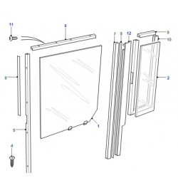 DEFENDER 110-130 quarter glass side doors