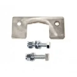 Plaque de sécurité pour attelage de remorque