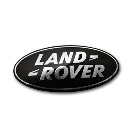 Badge land rover noir et argent de calandre avant Evoque