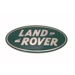 LAND ROVER front grille decal (silver/green) for DISCOVERY 4