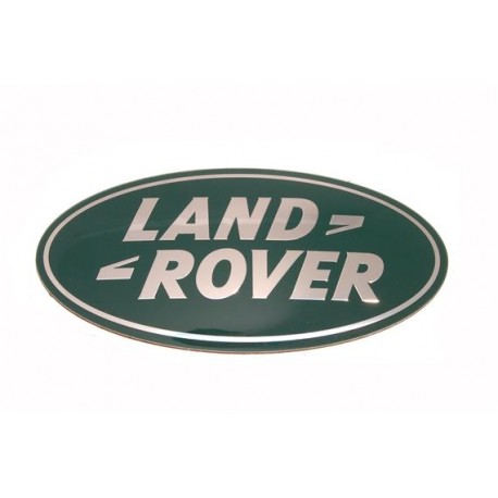 LAND ROVER front grille decal (silver/green) for DISCOVERY 4