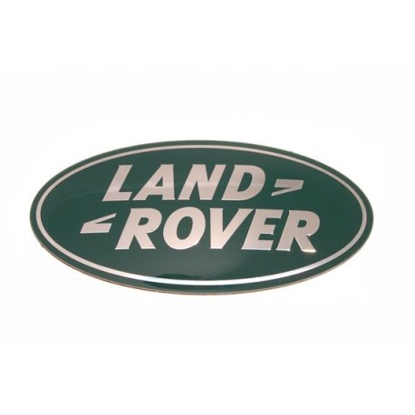 Monogramme LAND ROVER argent/vert de calandre de DISCOVERY 4
