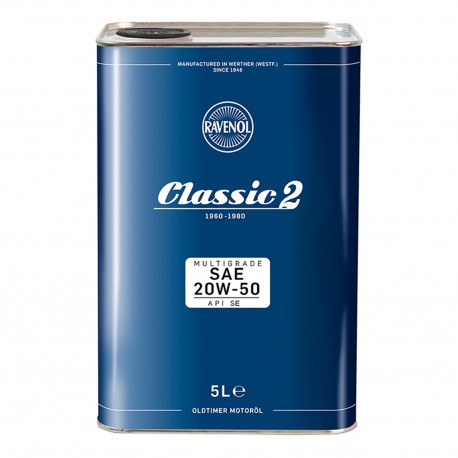 Huile moteur Ravenol Classic 2 Se 20W50 5L