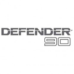 Defender 90 silver sticker - GENUINE