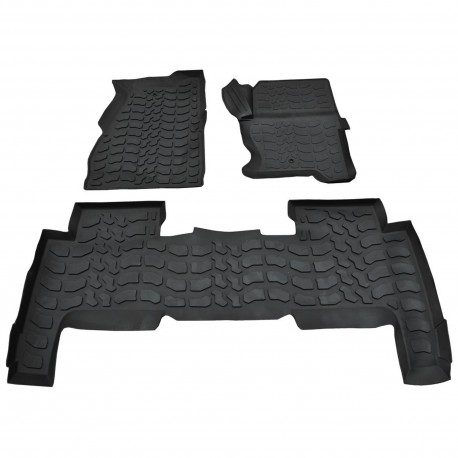 Rubber Over Mats Front & Rear - Range Rover Sport 2005-2013 LHD