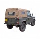 Bache defender 90 avec fenetres laterales - Sable